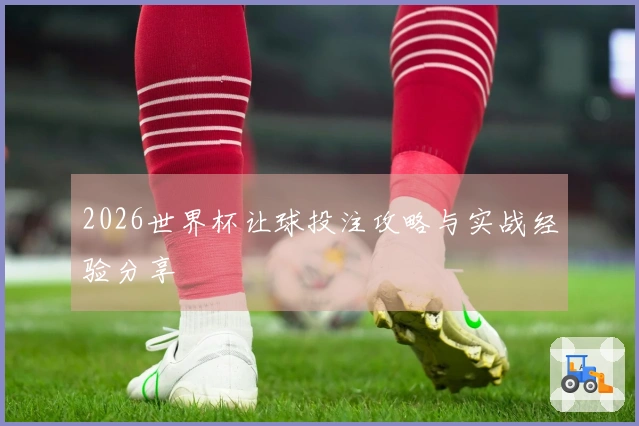 2026世界杯让球投注攻略与实战经验分享